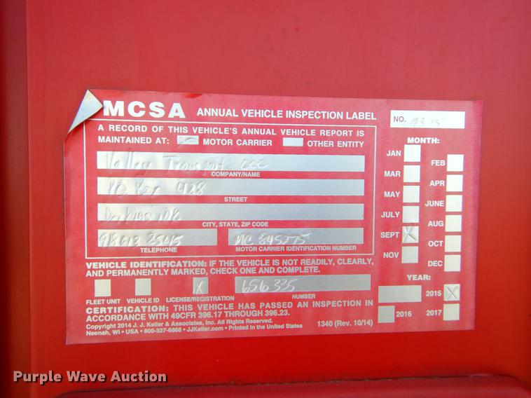 image for item EI9009 1995 International 9200 semi truck