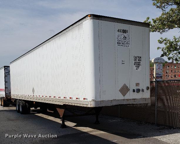 image for item G1130 1997 Hyundai dry van trailer