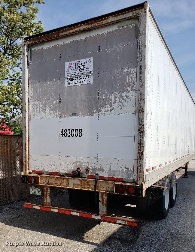 image for item G1130 1997 Hyundai dry van trailer