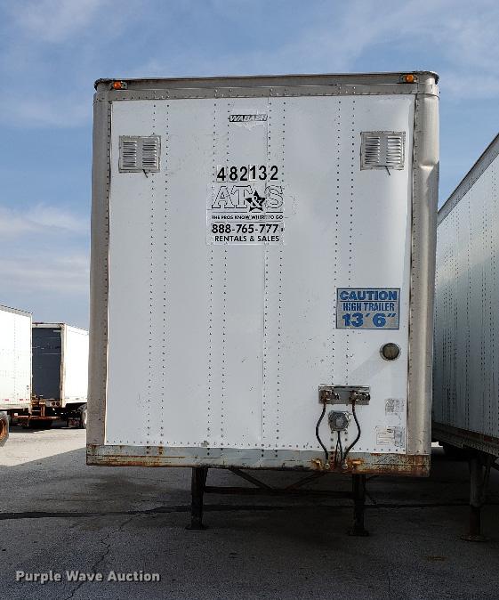 image for item G1131 1996 Wabash dry van trailer