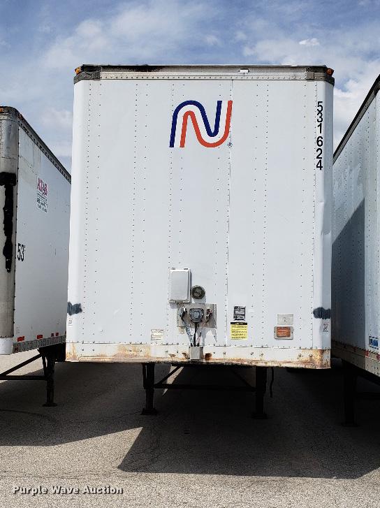 image for item G1132 1997 Stoughton dry van trailer