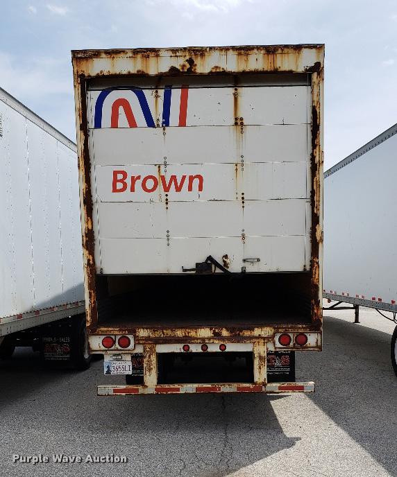 image for item G1132 1997 Stoughton dry van trailer