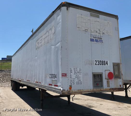 image for item G1145 1994 Monon dry van trailer