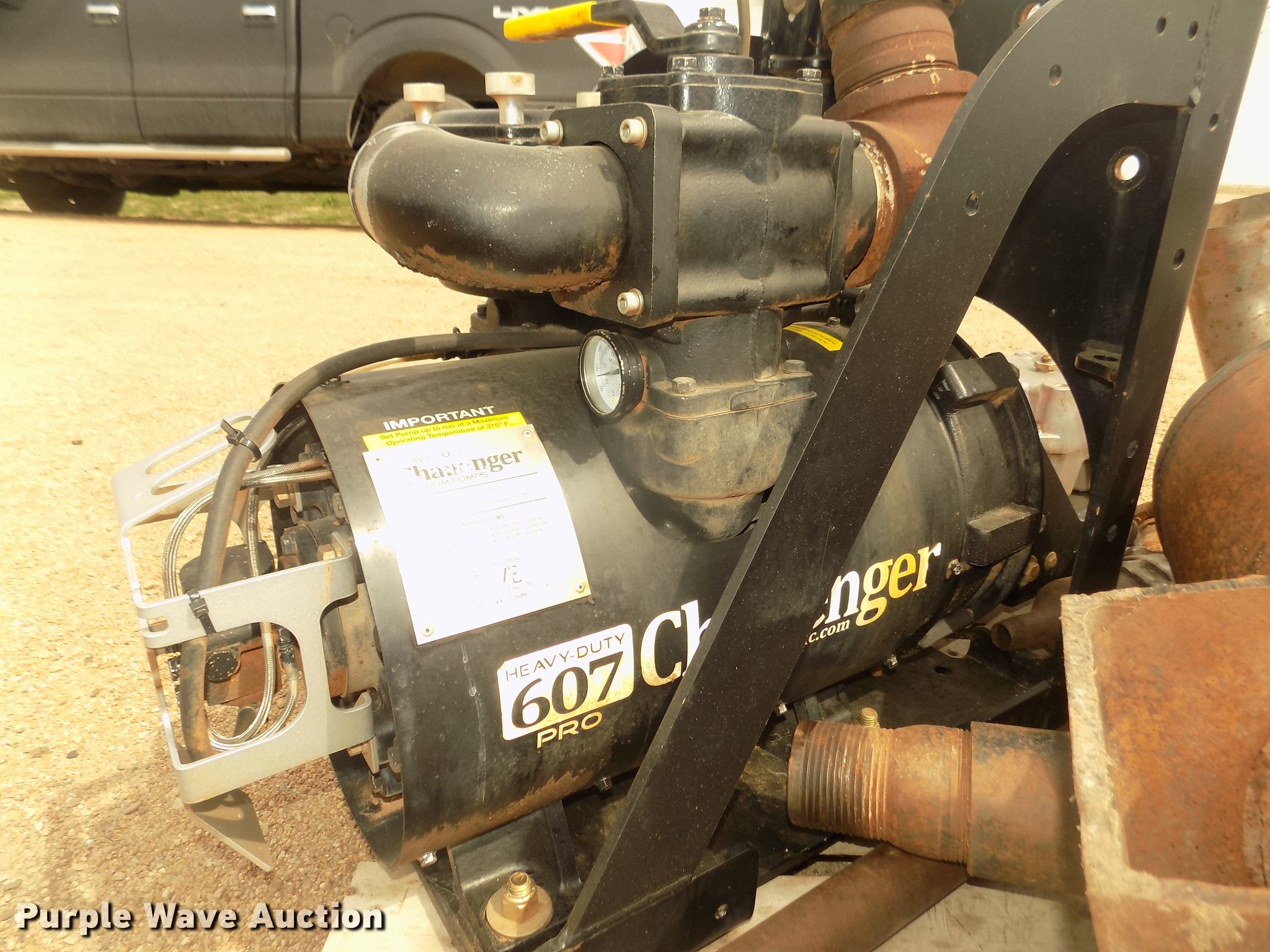 2015 NVE Challenger 607PFD vacuum pump in Fairbury, NE Item DO9010
