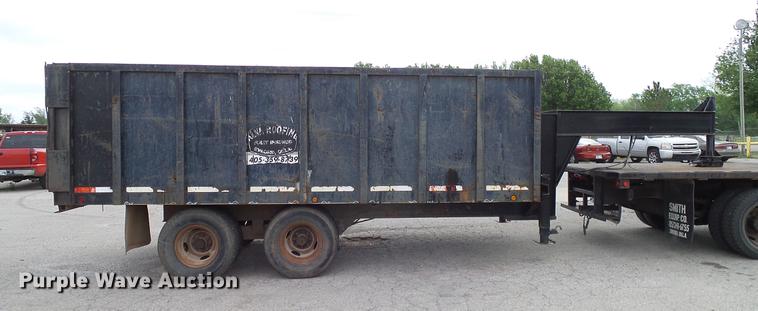 image for item DB5218 1997 West Wind Trailers dump trailer