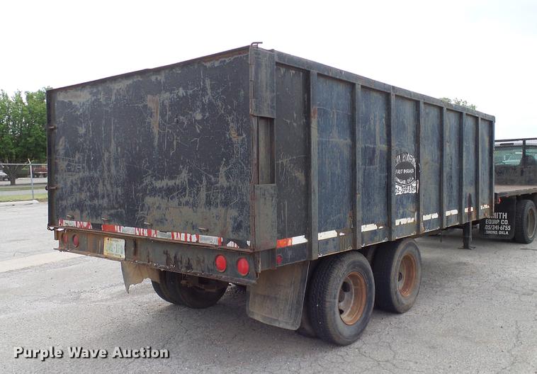 image for item DB5218 1997 West Wind Trailers dump trailer