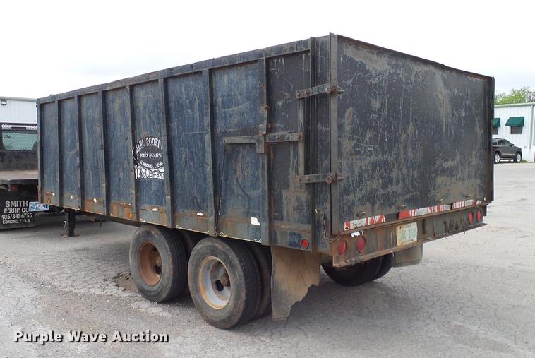 image for item DB5218 1997 West Wind Trailers dump trailer