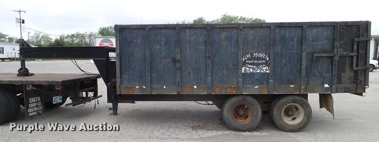 image for item DB5218 1997 West Wind Trailers dump trailer