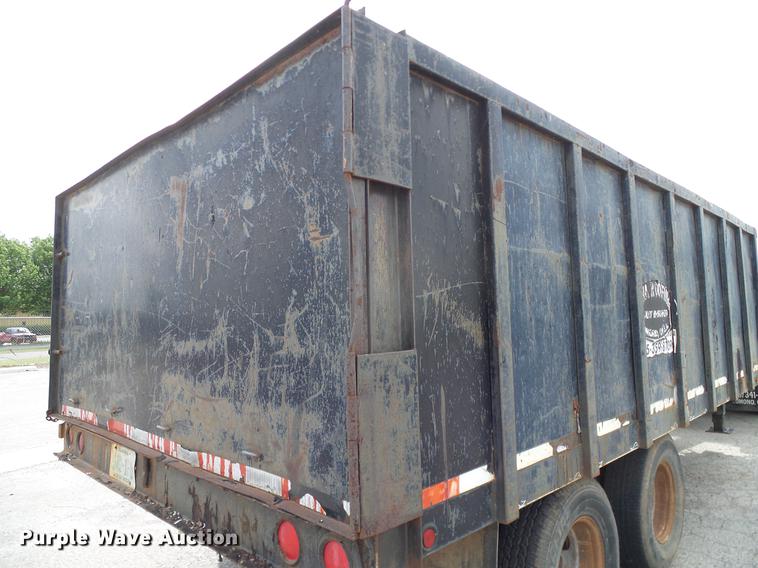 image for item DB5218 1997 West Wind Trailers dump trailer