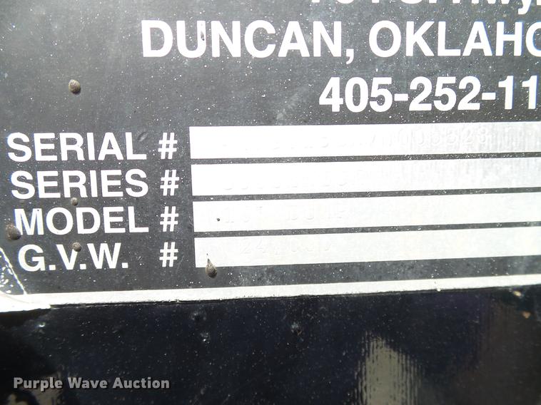 image for item DB5218 1997 West Wind Trailers dump trailer