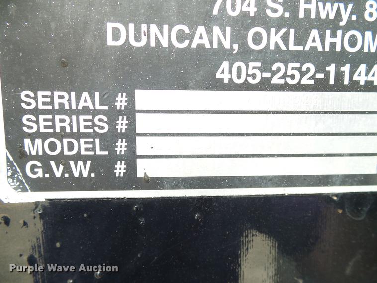 image for item DB5218 1997 West Wind Trailers dump trailer