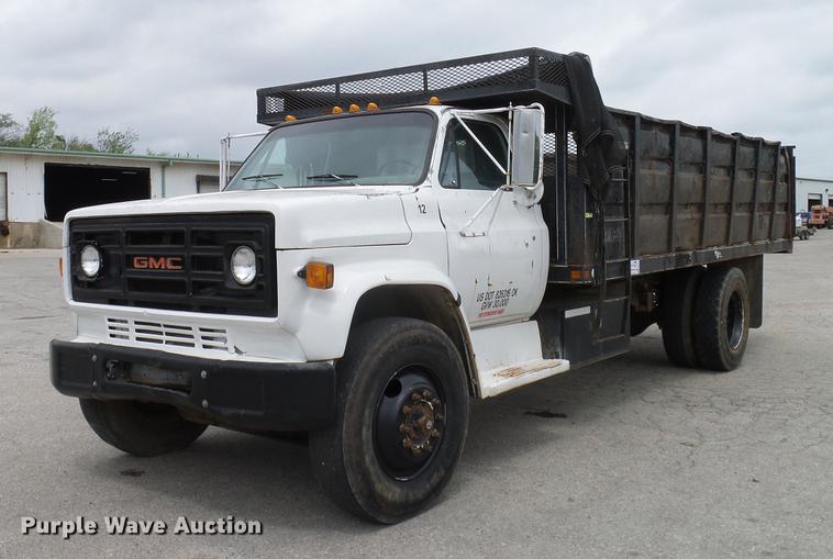 image for item DB5224 1986 GMC TopKick dump truck