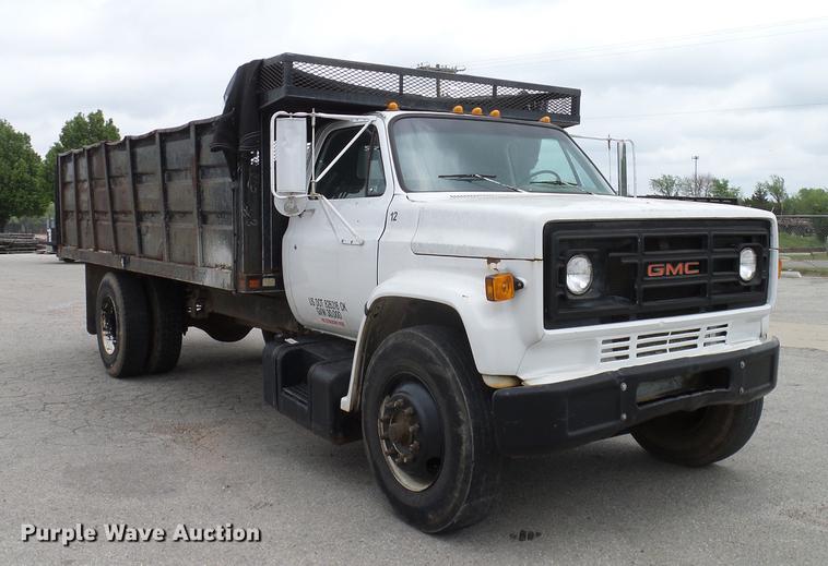 image for item DB5224 1986 GMC TopKick dump truck