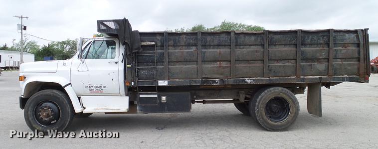 image for item DB5224 1986 GMC TopKick dump truck
