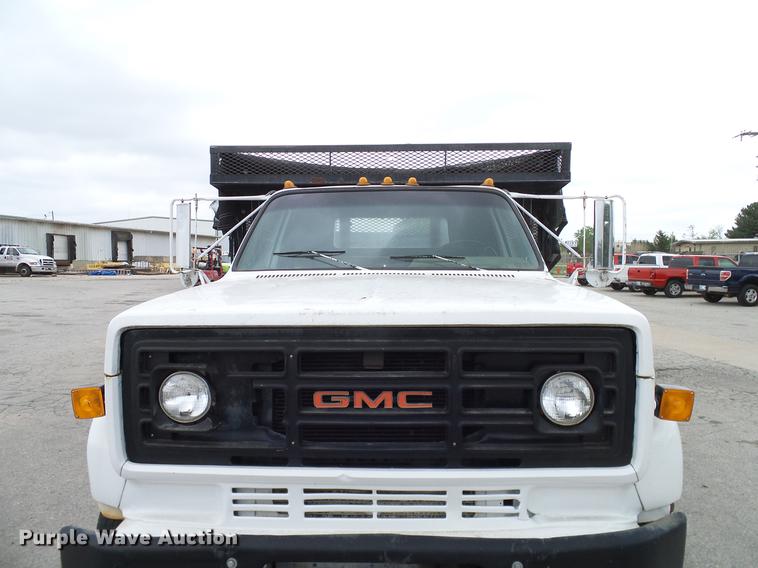 image for item DB5224 1986 GMC TopKick dump truck