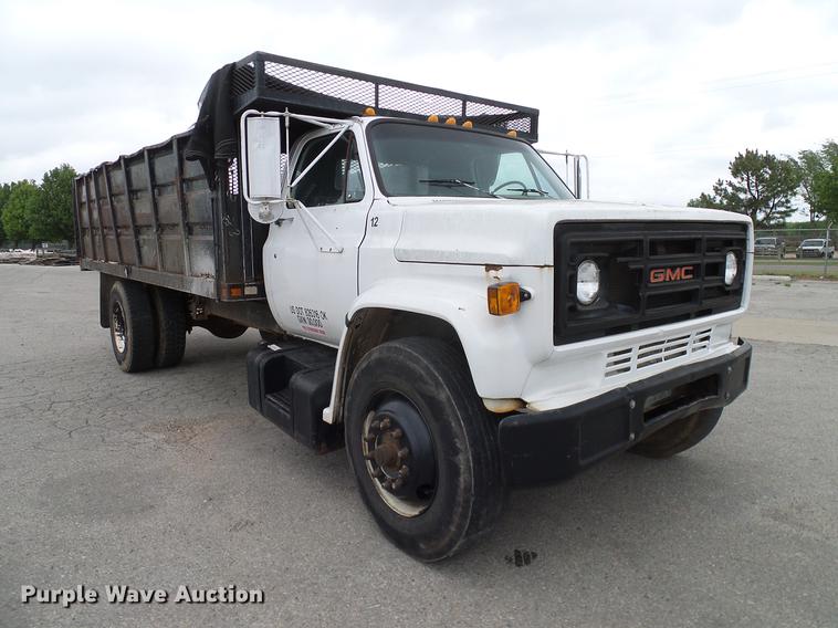 image for item DB5224 1986 GMC TopKick dump truck