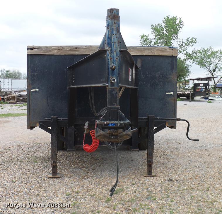 image for item DB5225 1997 West Wind Trailers dump trailer