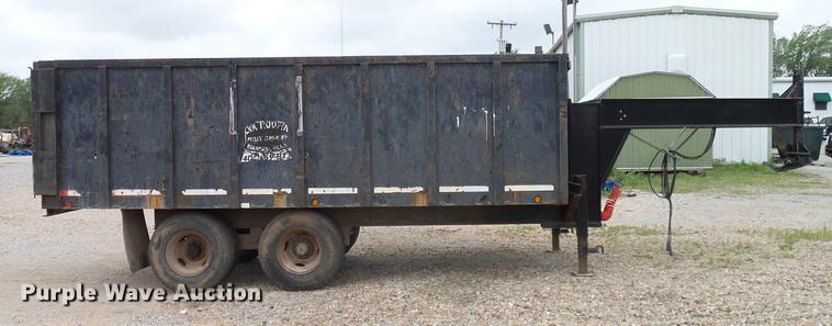 image for item DB5225 1997 West Wind Trailers dump trailer