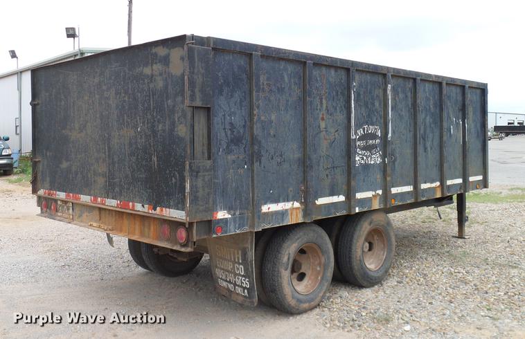 image for item DB5225 1997 West Wind Trailers dump trailer