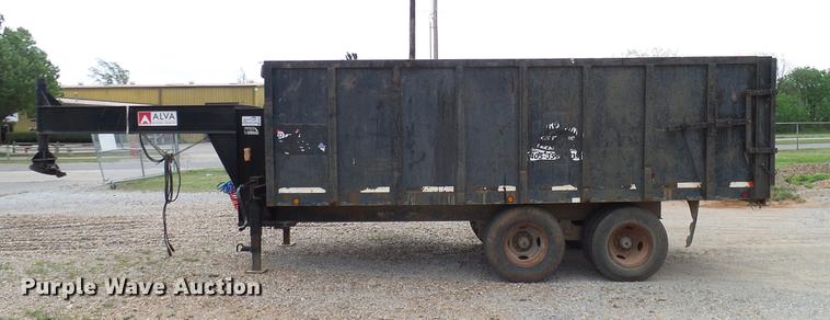 image for item DB5225 1997 West Wind Trailers dump trailer