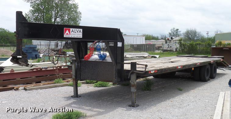 image for item DB5227 1997 West Wind Trailers equipment trailer