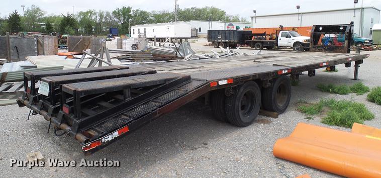 image for item DB5227 1997 West Wind Trailers equipment trailer