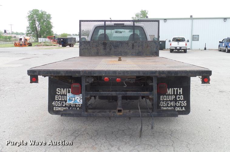image for item DB5229 2001 Ford F450 Super Duty XL flatbed truck