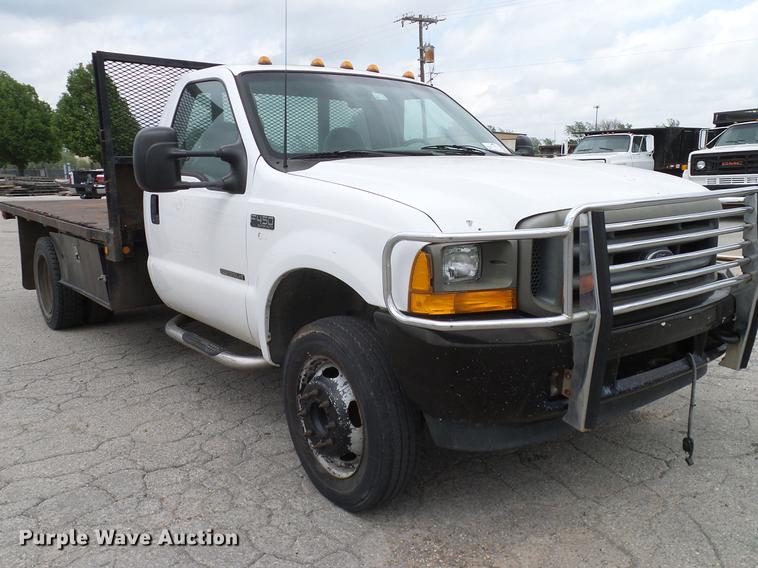image for item DB5229 2001 Ford F450 Super Duty XL flatbed truck