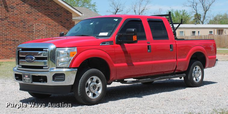 image for item DB5247 2014 Ford F250 Super Duty XLT Crew Cab pickup truck