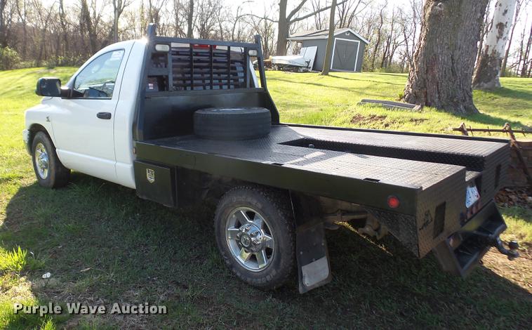 image for item DB6178 2006 Dodge Ram 2500 flatbed pickup truck