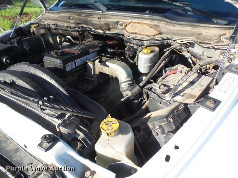 image for item DB6178 2006 Dodge Ram 2500 flatbed pickup truck