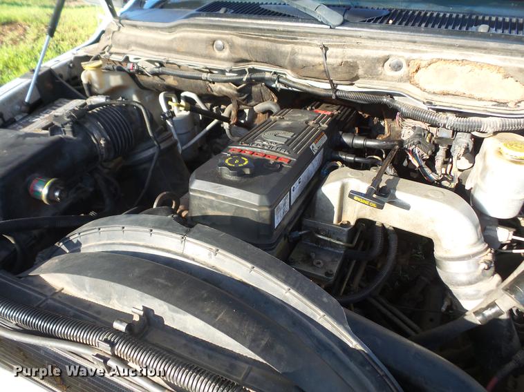 image for item DB6178 2006 Dodge Ram 2500 flatbed pickup truck