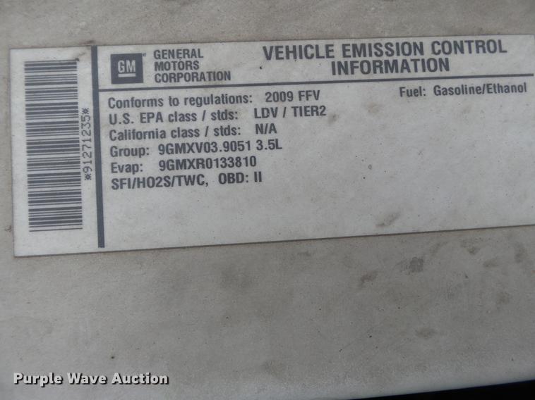 image for item DB7136 2009 Chevrolet Impala