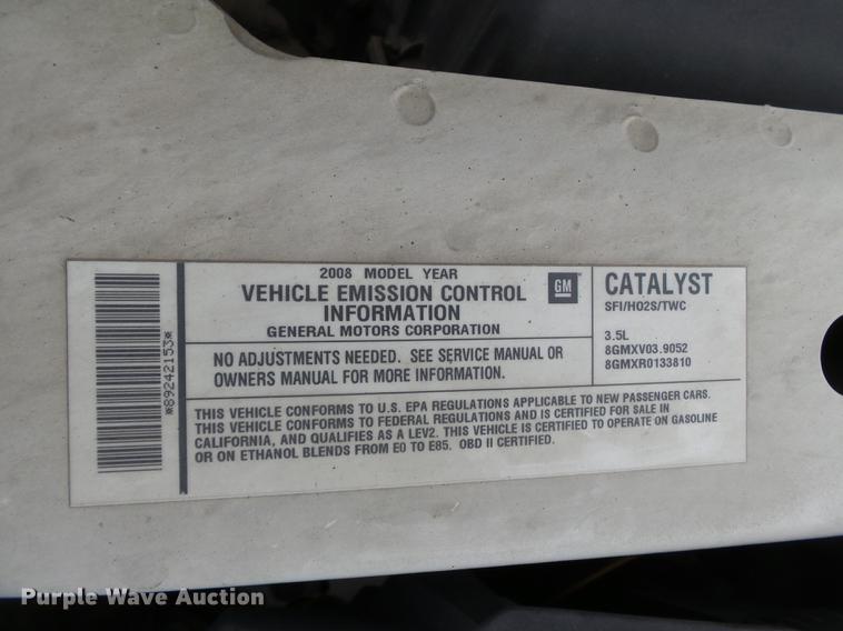 image for item DB7137 2008 Chevrolet Impala