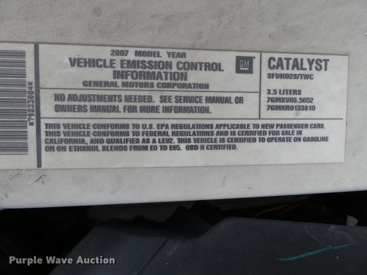 image for item DB7138 2007 Chevrolet Impala