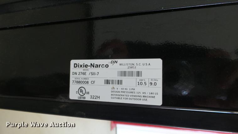 image for item DC3014 Dixie-Narco DN276E/S11-7 drink vending machine