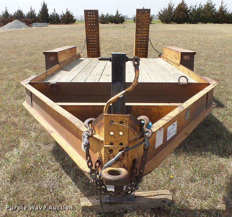 image for item DC3098 1999 Belshe T-1 equipment trailer