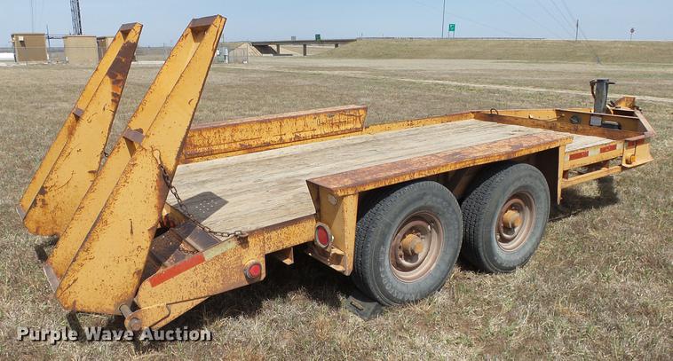 image for item DC3098 1999 Belshe T-1 equipment trailer