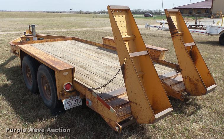 image for item DC3098 1999 Belshe T-1 equipment trailer