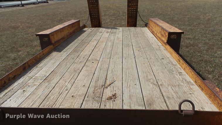 image for item DC3098 1999 Belshe T-1 equipment trailer