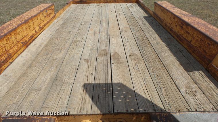 image for item DC3098 1999 Belshe T-1 equipment trailer