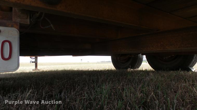 image for item DC3098 1999 Belshe T-1 equipment trailer