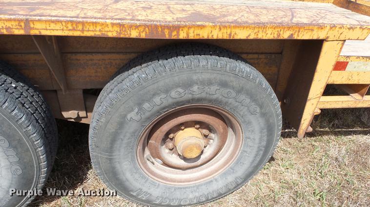 image for item DC3098 1999 Belshe T-1 equipment trailer