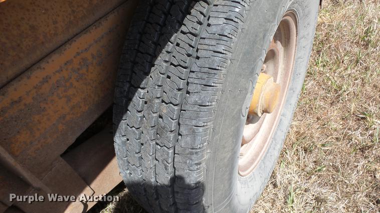 image for item DC3098 1999 Belshe T-1 equipment trailer