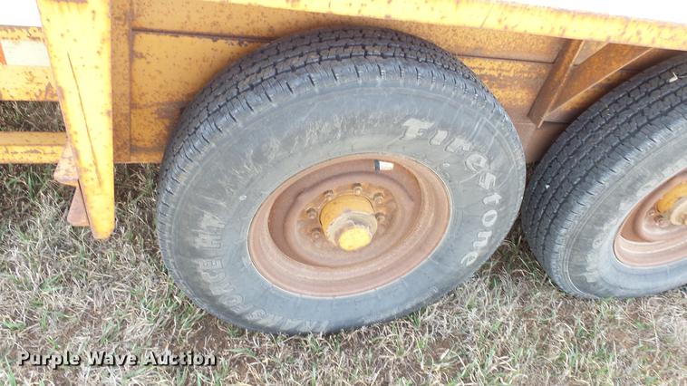 image for item DC3098 1999 Belshe T-1 equipment trailer