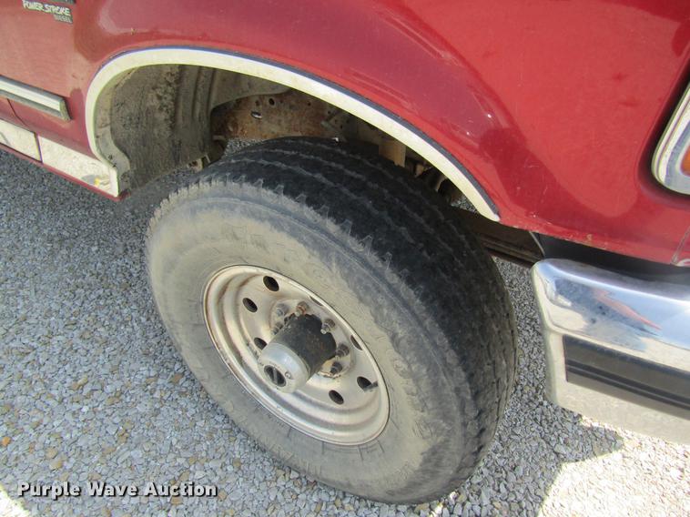 image for item DC4258 1997 Ford F250 SuperCab pickup truck