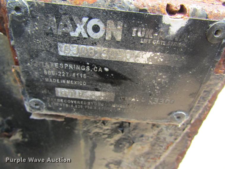 image for item DC4266 Maxon GPTLR end gate lift