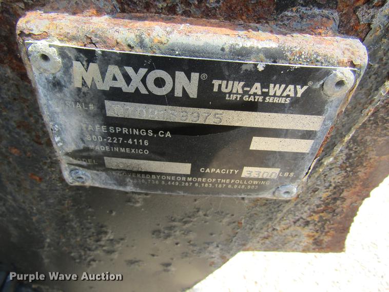 image for item DC4267 Maxon GPTLR end gate lift