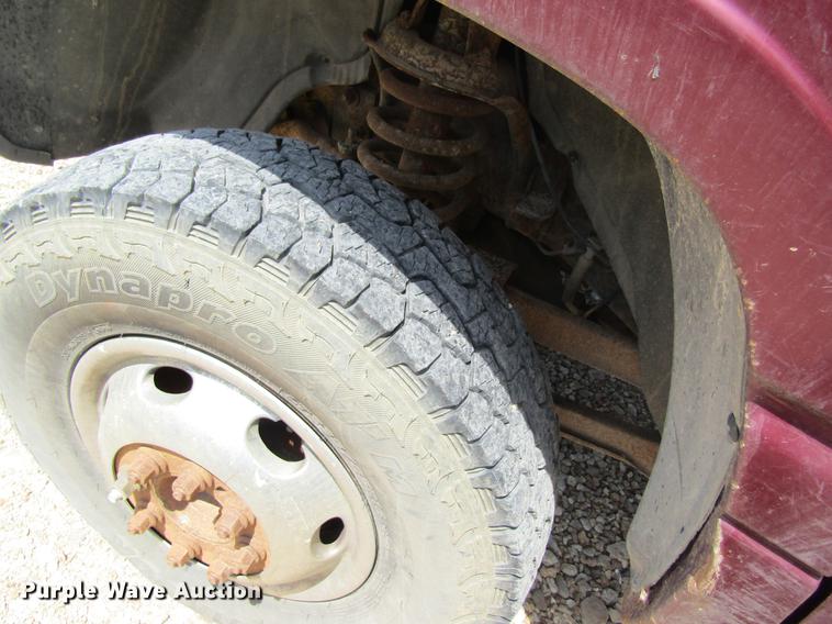 image for item DC4274 2000 Dodge Ram 3500 flatbed pickup truck