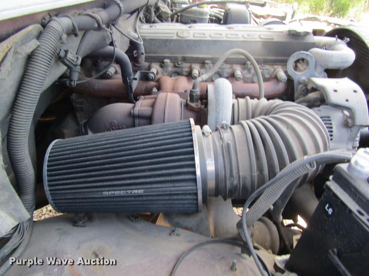 image for item DC4274 2000 Dodge Ram 3500 flatbed pickup truck